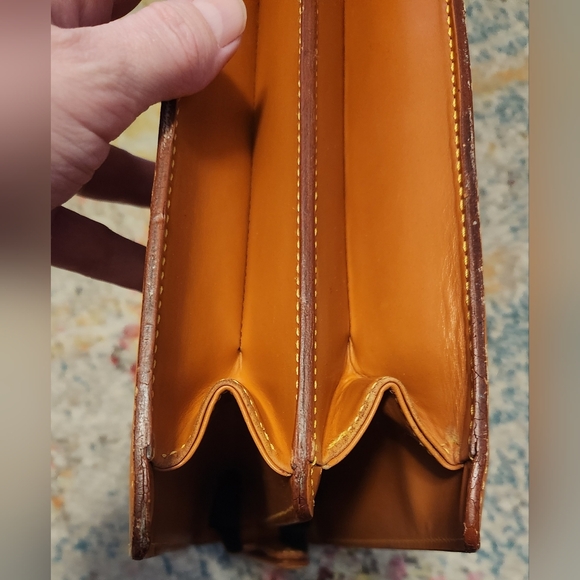 Louis Vuitton Brown Leather Briefcase - Picture 4 of 7